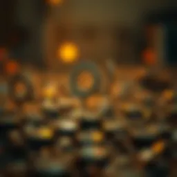 Conceptual representation of a hard fork in blockchain technology