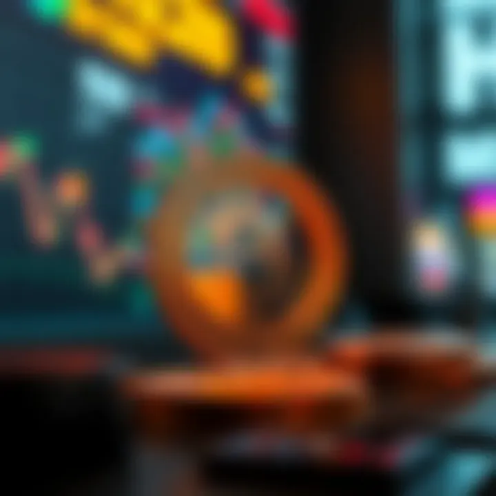 Visual analysis of market trends influenced by hype