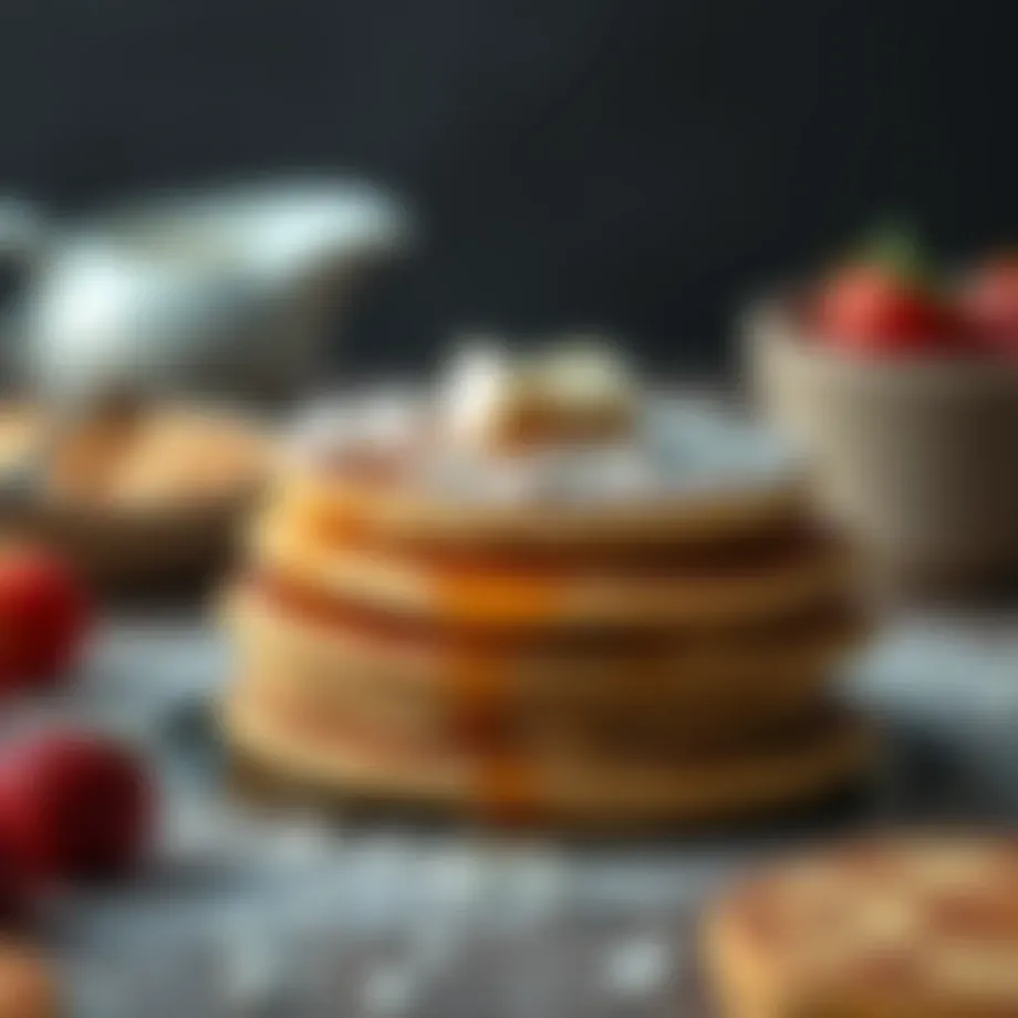 Conceptual representation of Pancake Staking in blockchain