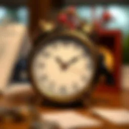 Concept of time blocking illustrated with a calendar